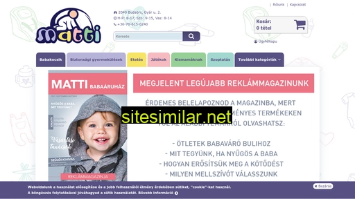 mattishop.hu alternative sites