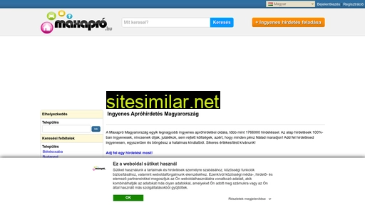 maxapro.hu alternative sites