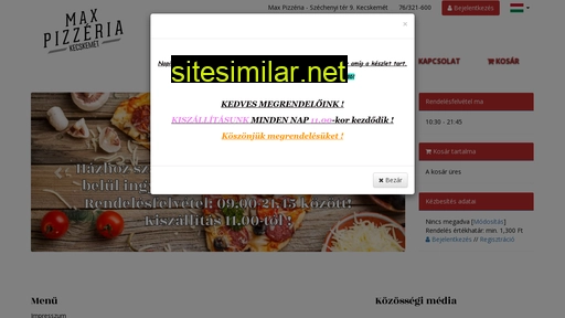 maxpizza.hu alternative sites