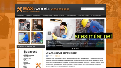 max-szerviz.hu alternative sites