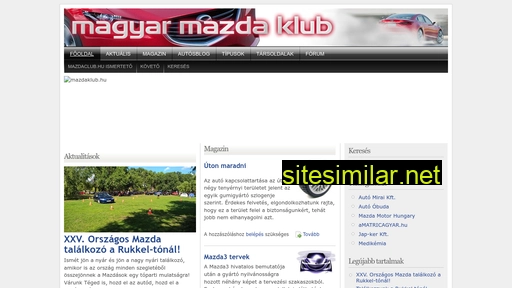 Mazdaklub similar sites