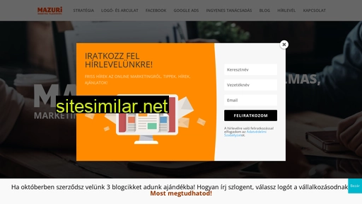 mazuri.hu alternative sites