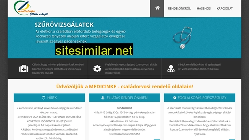 medicinke.hu alternative sites