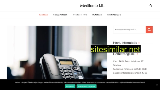 medilomb.hu alternative sites