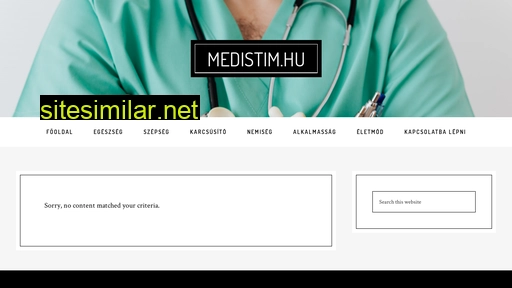 medistim.hu alternative sites