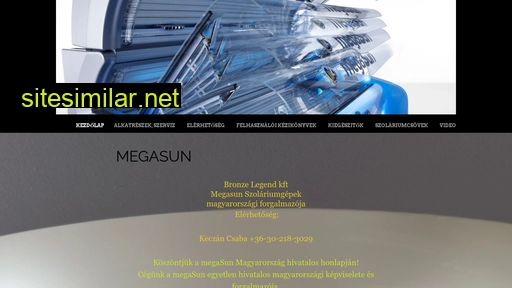 megasunszolarium.hu alternative sites
