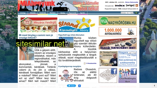 miabonyunk.hu alternative sites