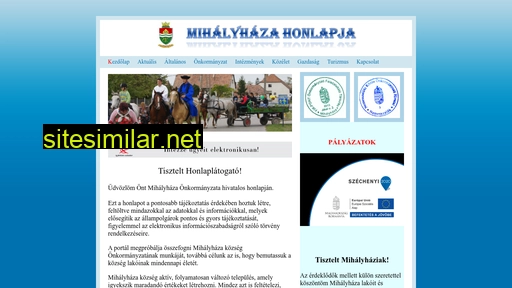 mihalyhaza.hu alternative sites