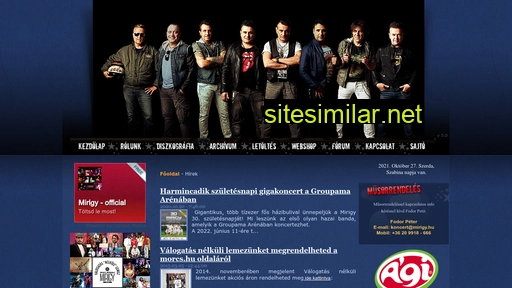 mirigy.hu alternative sites