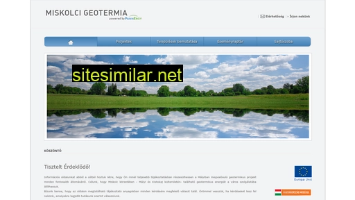 miskolci-geotermia.hu alternative sites