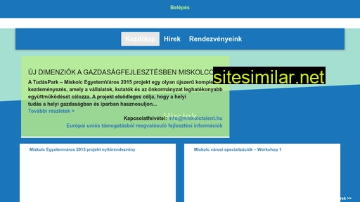 miskolctalent.hu alternative sites