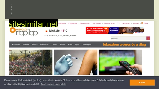 miskolcinapilap.hu alternative sites