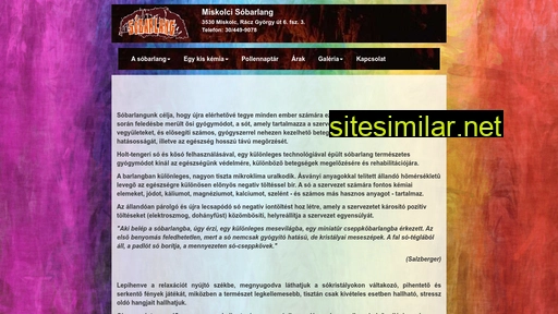 Miskolcisobarlang similar sites