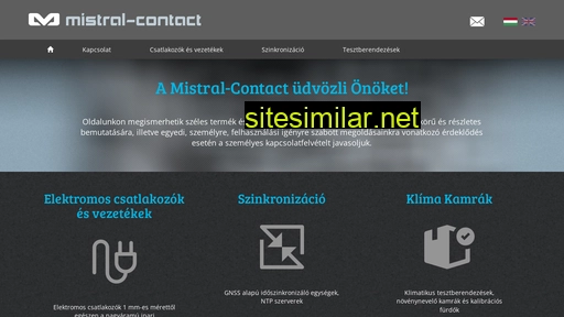 Mistral-contact similar sites