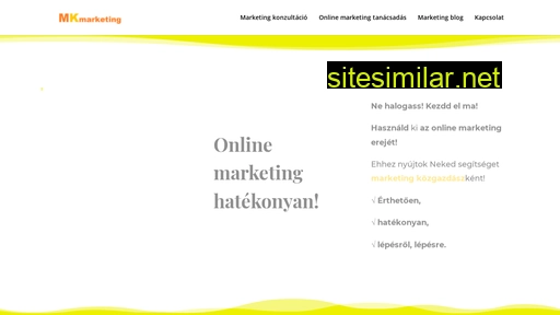 mkmarketing.hu alternative sites