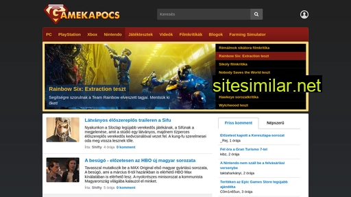 m.gamekapocs.hu alternative sites