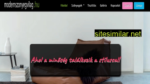 modernszonyegvilag.hu alternative sites