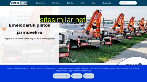 modulstor.hu alternative sites