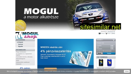 mogulshop.hu alternative sites