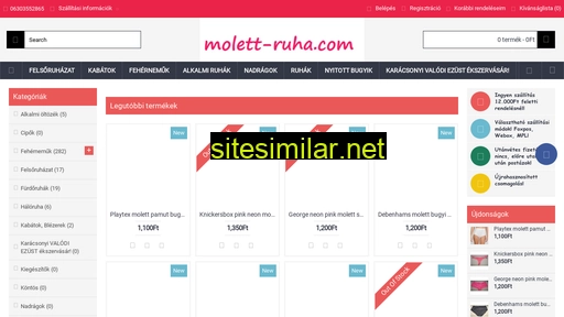 molett-ruha.hu alternative sites