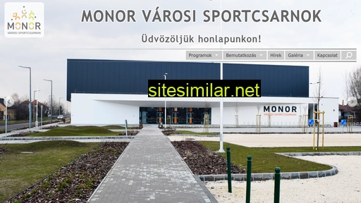 monorisportcsarnok.hu alternative sites
