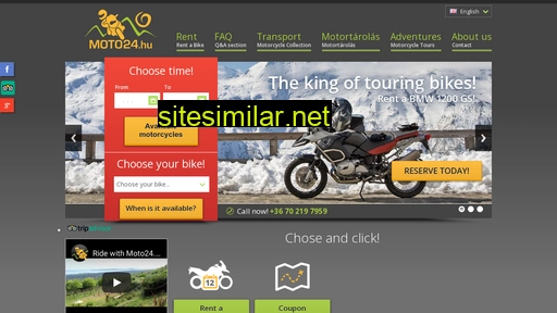 motorcyclerental.hu alternative sites