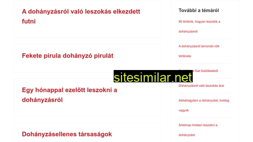muanyaghegesztes.hu alternative sites