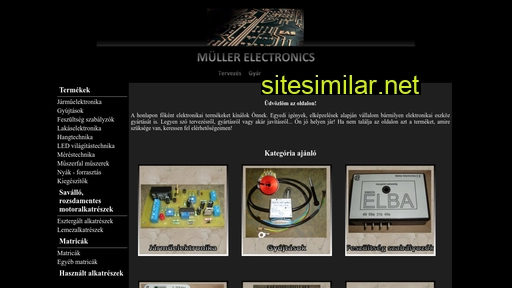 mullerelectronics.hu alternative sites