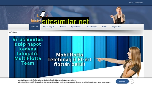 multiflotta.hu alternative sites