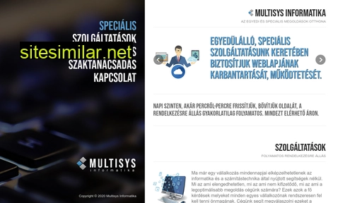 multisys.hu alternative sites