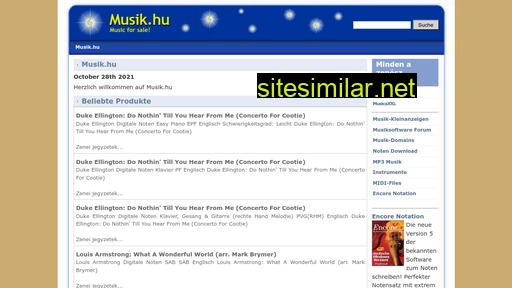 musik.hu alternative sites