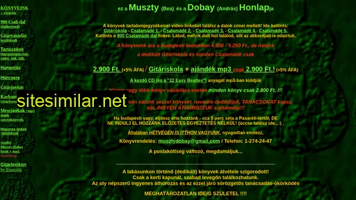 musztydobay.hu alternative sites