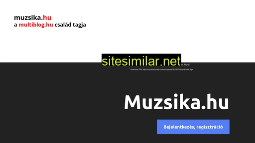 muzsika.hu alternative sites