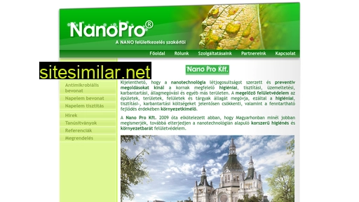 nanopro.hu alternative sites