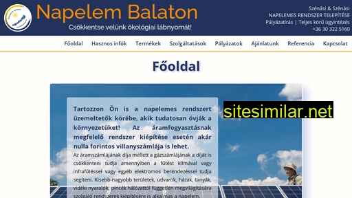napelembalaton.hu alternative sites
