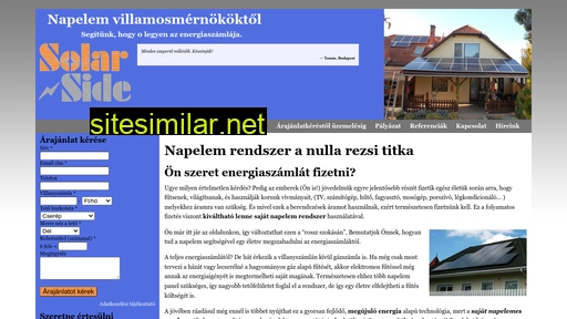 napelemeshaz.hu alternative sites