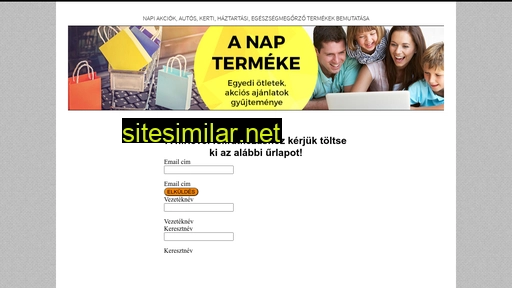 naptermeke.hu alternative sites