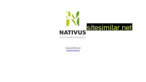 nativusfood.hu alternative sites