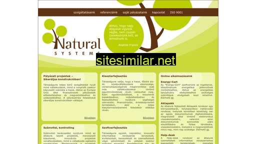 naturalsys.hu alternative sites