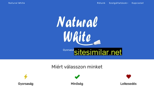 naturalwhite.hu alternative sites