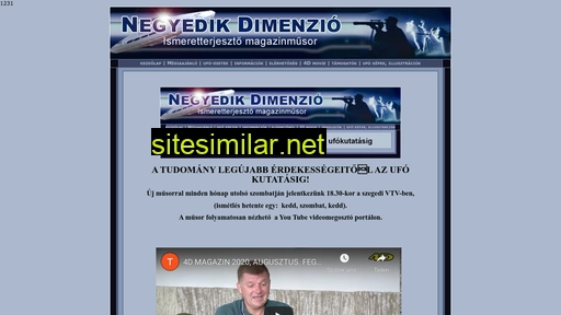 negyedikdimenzio.hu alternative sites