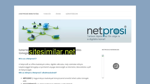 netprosi.hu alternative sites