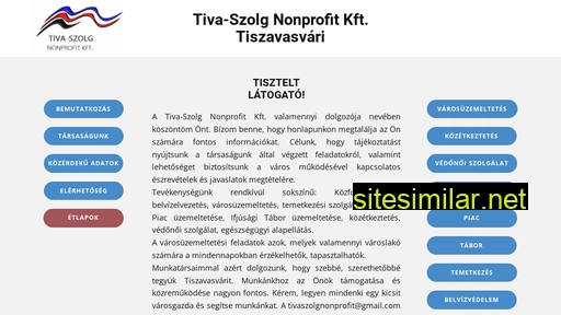 newweb.tivaszolg.hu alternative sites