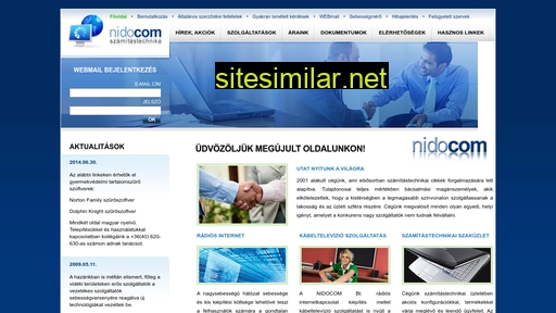 nidocom.hu alternative sites