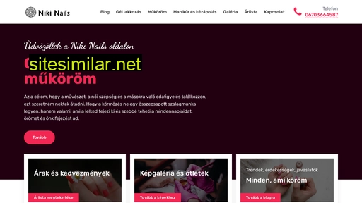 nikinails.hu alternative sites