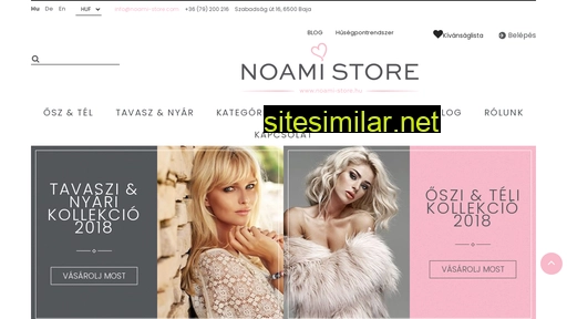noami-store.hu alternative sites