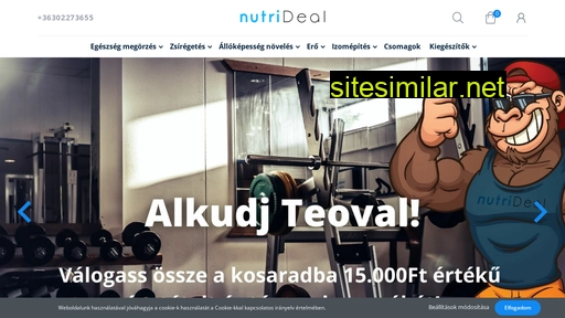 nutrideal.hu alternative sites