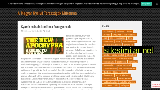 nyelvmuz.hu alternative sites
