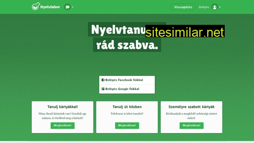 nyelvlabor.hu alternative sites