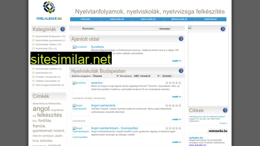 nyelvlecke.hu alternative sites